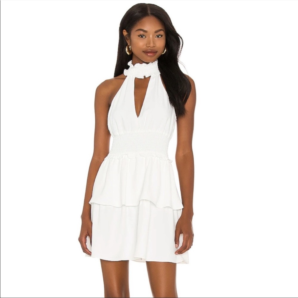 NWOT Amanda Uprichard Justina Dress - Ivory - Size Small